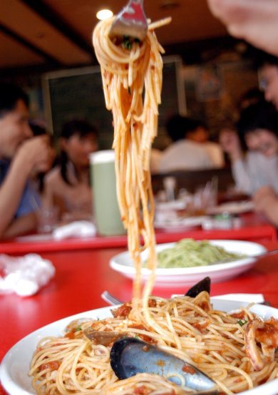 Gli spaghetti cucinati da Gian Carlo Fusco