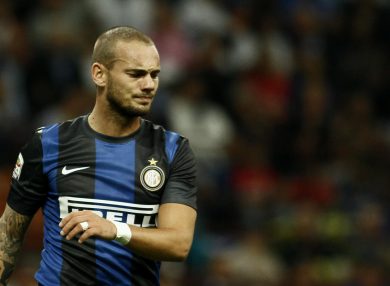 Sneijder, e se andasse via a gennaio?