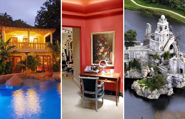 Le case dei Vip, da Angelina Jolie a Fico/Balotelli, dai Beckham a Paris Hilton