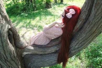 Anastasiya, la ragazza diventata un personaggio dei manga