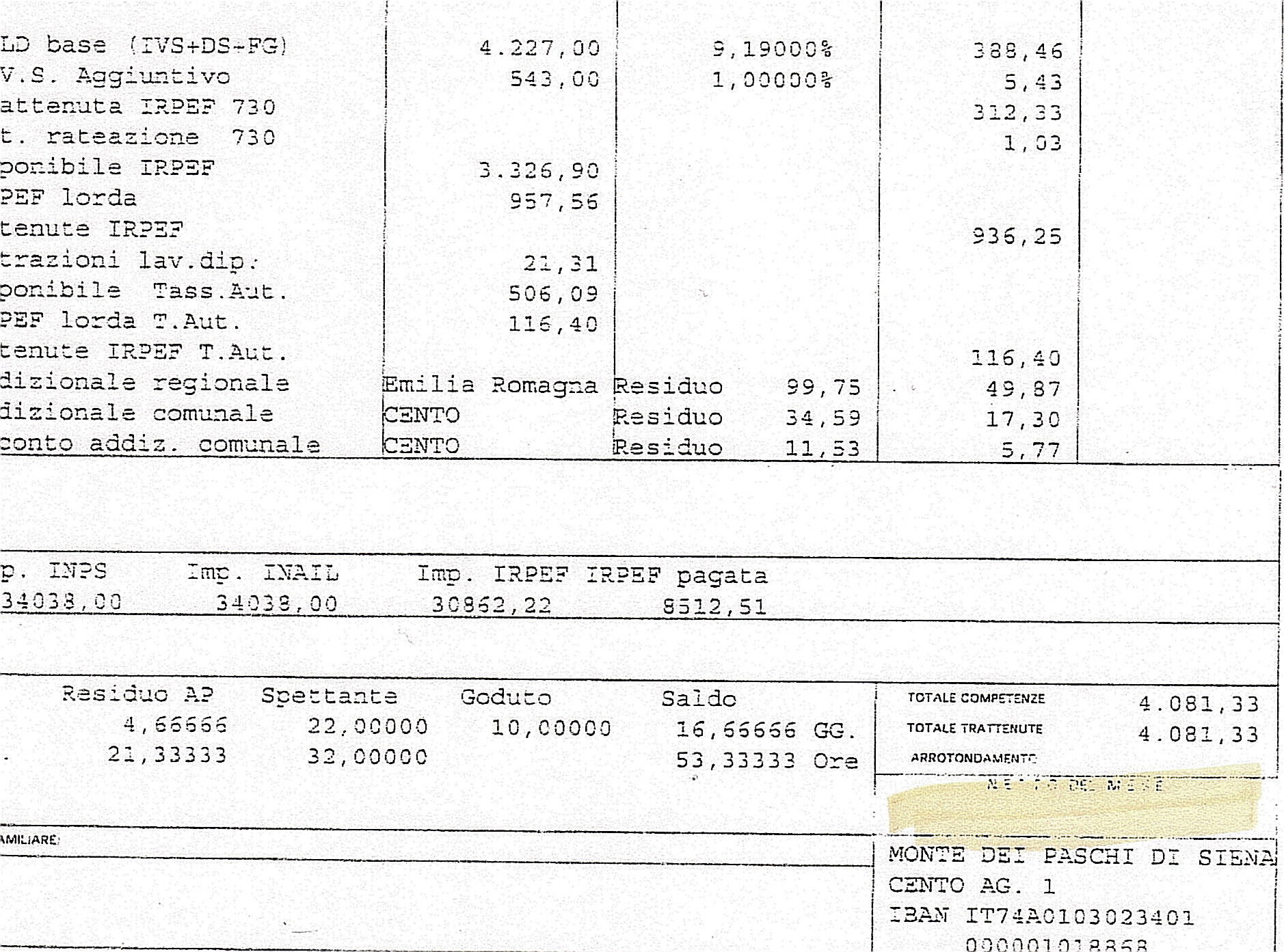 Si chiama Irpef il sisma che sta distruggendo l’Emilia