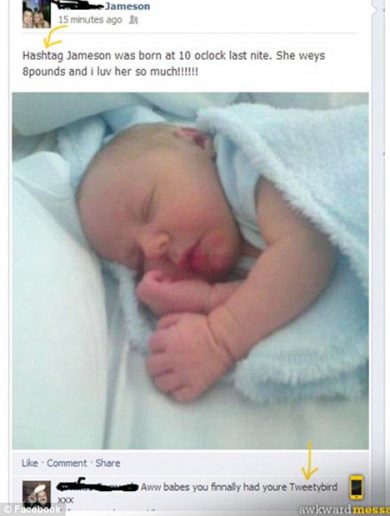 Una figlia di nome Hashtag