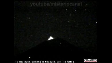 Popocatepetl: l’oggetto misterioso torna nello spazio