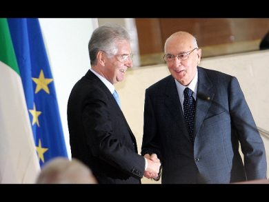 Monti e Napolitano: non si può non votare. Bella scoperta