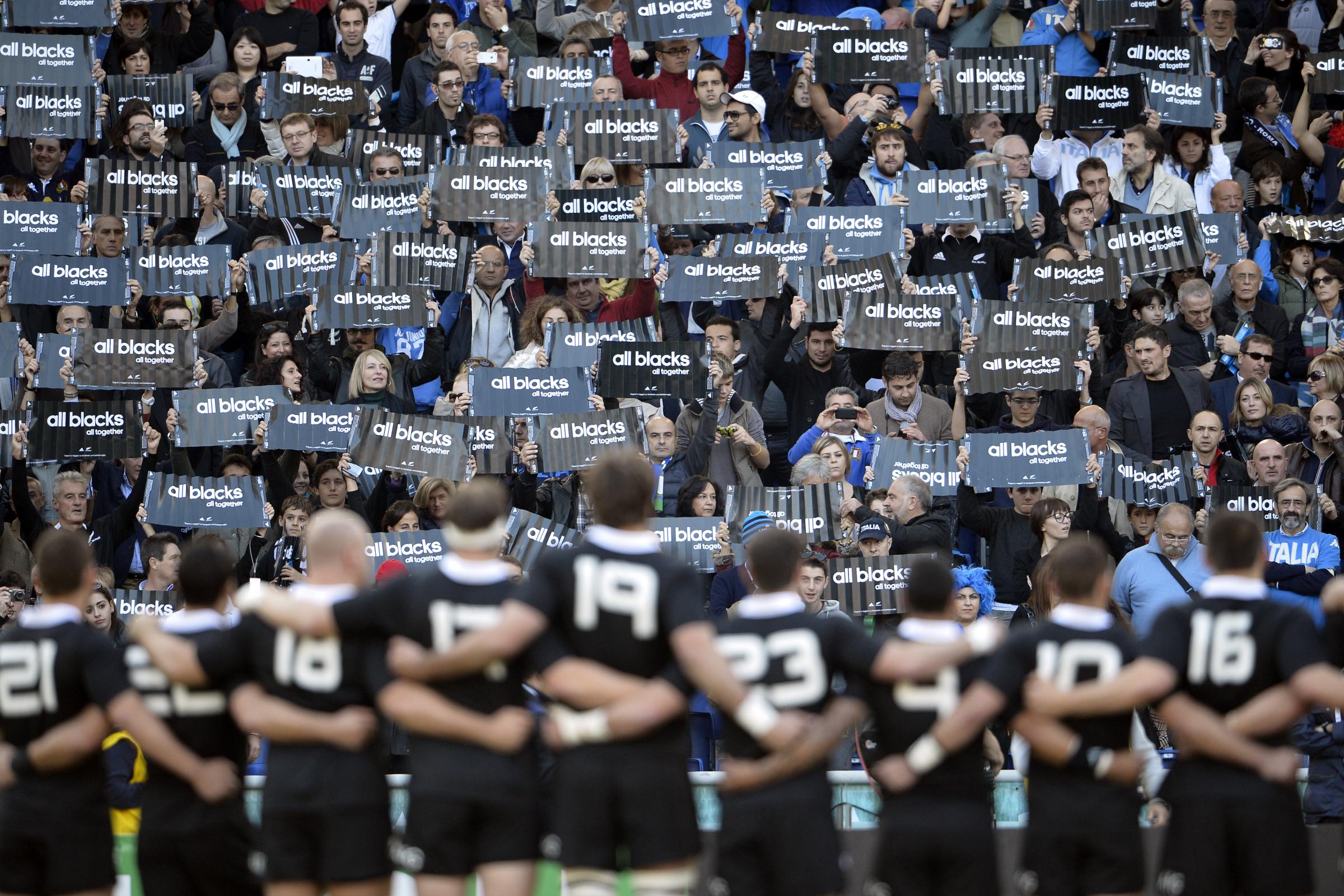 Rugby, Italia-All Blacks