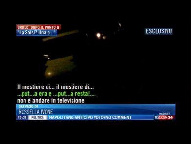 Esclusiva Tgcom 24: gli insulti alla Salsi