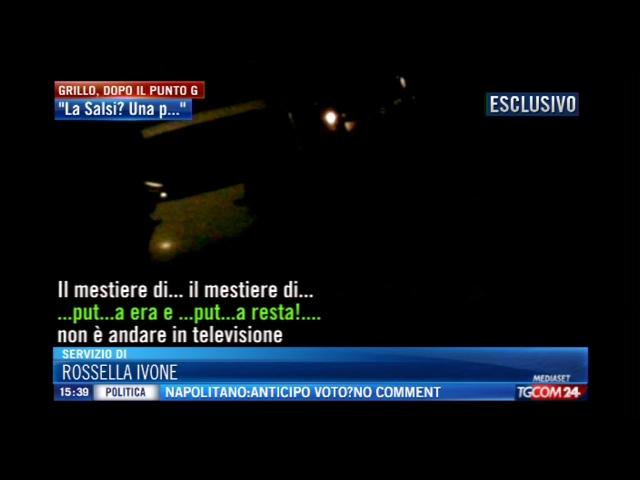 Esclusiva Tgcom 24: gli insulti alla Salsi Esclusiva Tgcom 24: gli insulti alla Salsi