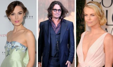 Stranezze da star: il fantasma di Keira Knightley, la fobia di Johnny Depp, la mania di Charlize Theron