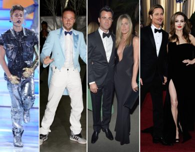 Francesco Facchinetti ironizza sulla sua sessualità mentre Jennifer Aniston si fa massaggiare il seno