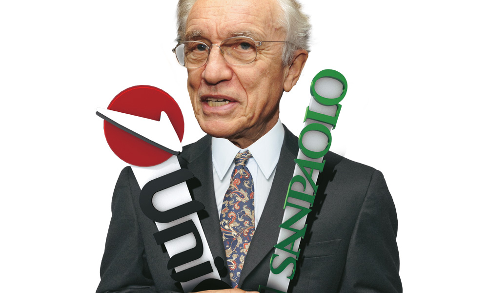Intesa-Unicredit: il folle sogno di ‘padre’ Giovanni Bazoli Intesa-Unicredit: il folle sogno di ‘padre’ Giovanni Bazoli