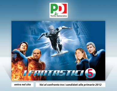 I Fantastici 5, il Pd e l’assist facile all’ironia social