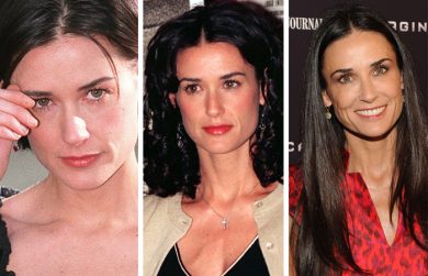 Demi Moore, i molti look di una star