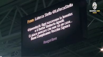Laterza Stella allo Juventus Stadium…non è mai un caso.