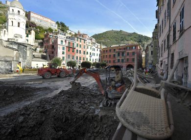 The rebirth of Cinque Terre, in the Liguria region