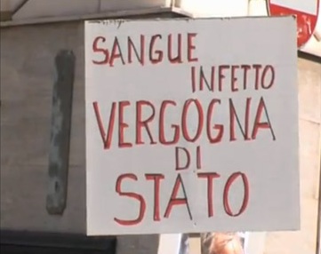 Scandalo sangue infetto: il doppio gioco dello Stato