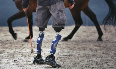 Cavalli che sussurrano ai reduci di guerra