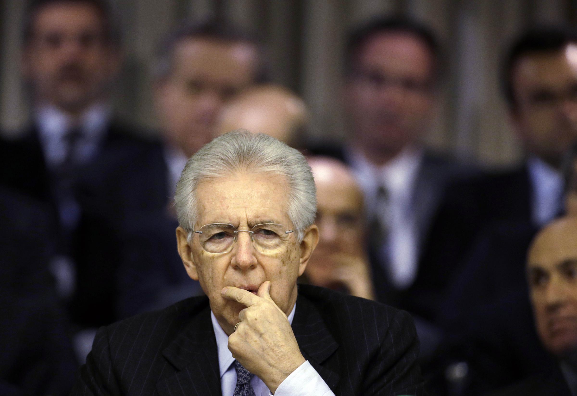 Monti, da tecnico a politico (a modo suo)