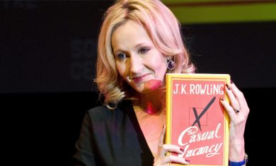 J.K. Rowling in Italia con il nuovo romanzo, ‘Il seggio vacante’