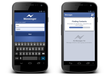 Facebook sfida WhatsApp con il Messenger per Android