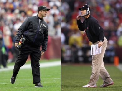 John e Jim Harbaugh, i fratelli del Super Bowl