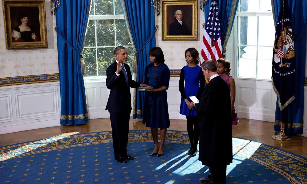 Obama, giuramento per un presidente normale Obama, giuramento per un presidente normale