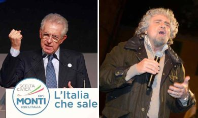 Monti e Grillo, fratelli gemelli