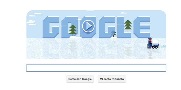 Un doodle per Frank Zamboni, che scoprì come levigare il ghiaccio
