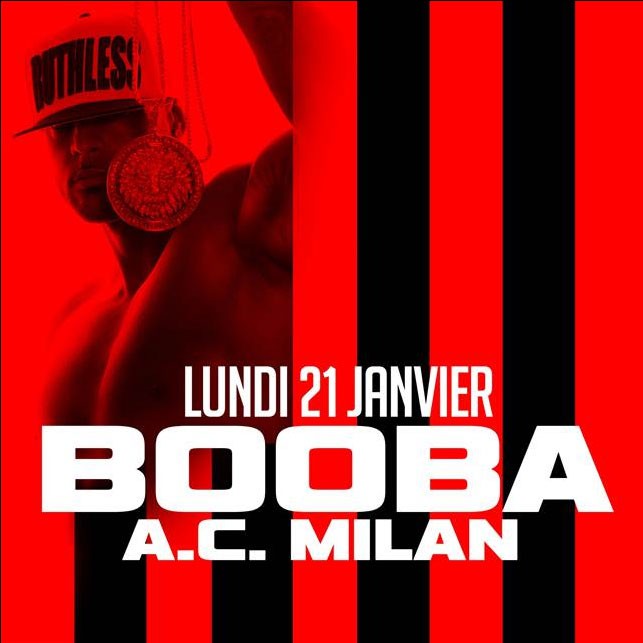 Il rapper francese Booba annuncia un brano dedicato al Milan Il rapper francese Booba annuncia un brano dedicato al Milan