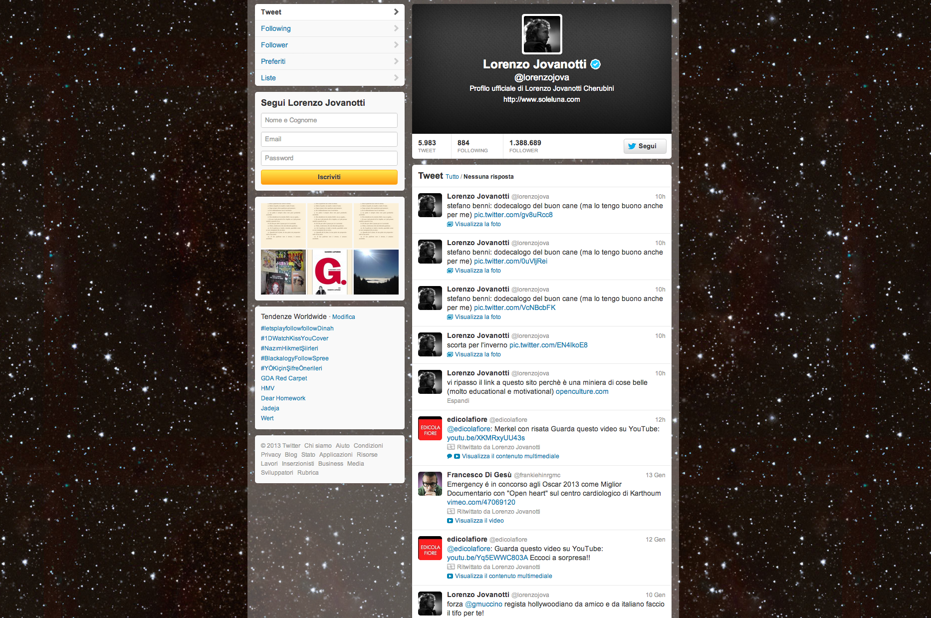 Twitter: è sempre più bagarre tra i vip Twitter: è sempre più bagarre tra i vip