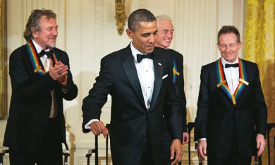 Led Zeppelin in smoking