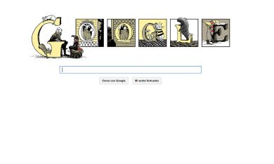 Google Doodle per Edward Gorey