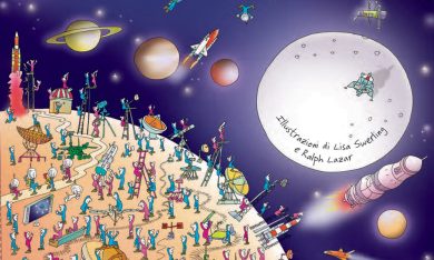 ‘Lo sfrecciante libro dell’astronomia’, l’astro-guida per viaggiatori galattici