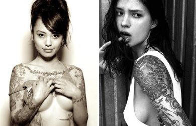 Tattoo Girls: in bianco e nero