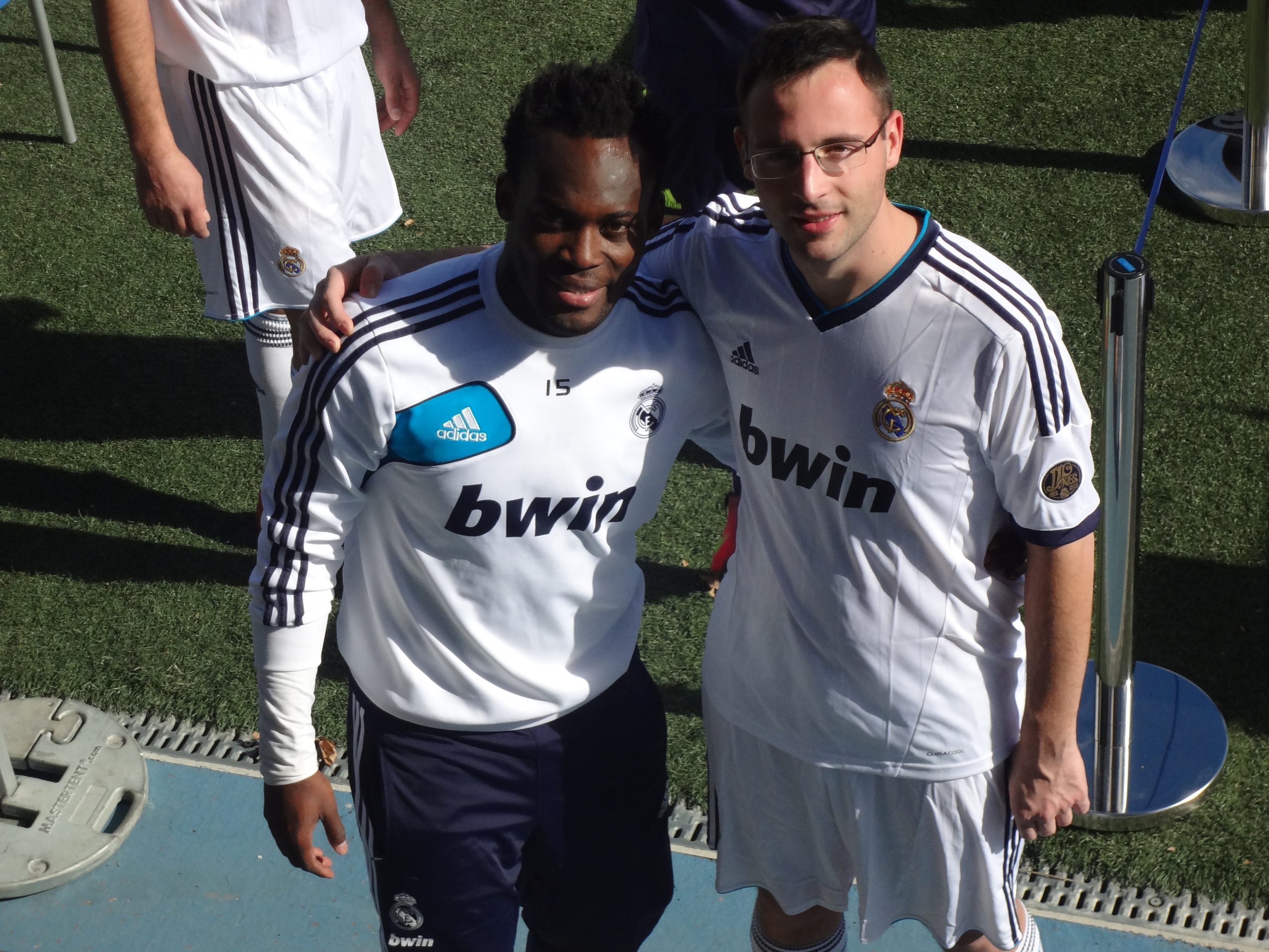 Il mio allenamento con il Real Madrid… Il mio allenamento con il Real Madrid…