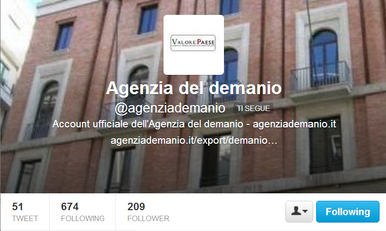 L’Agenzia del Demanio è più social di Lady Gaga!