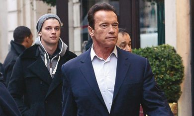 Vacanze romane (e poi sci) per Arnold “Schwarzy”