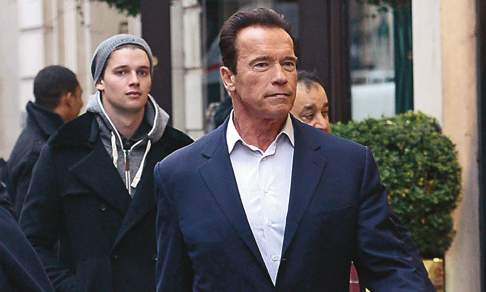 Vacanze romane (e poi sci) per Arnold “Schwarzy” Vacanze romane (e poi sci) per Arnold “Schwarzy”