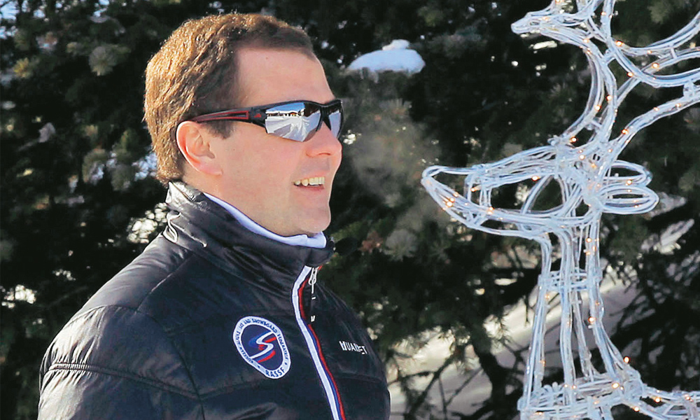 Davos: crisi, vodka, laser e animali impagliati