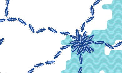 Samsung, l’invasione degli ultra coreani