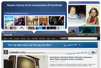 Facebook contro LinkedIn: chi ha la ricerca migliore?