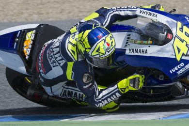 Valentino Rossi è tornato: primo nei test di Jerez