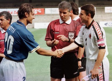 La carriera di Totti con la nazionale in dieci foto