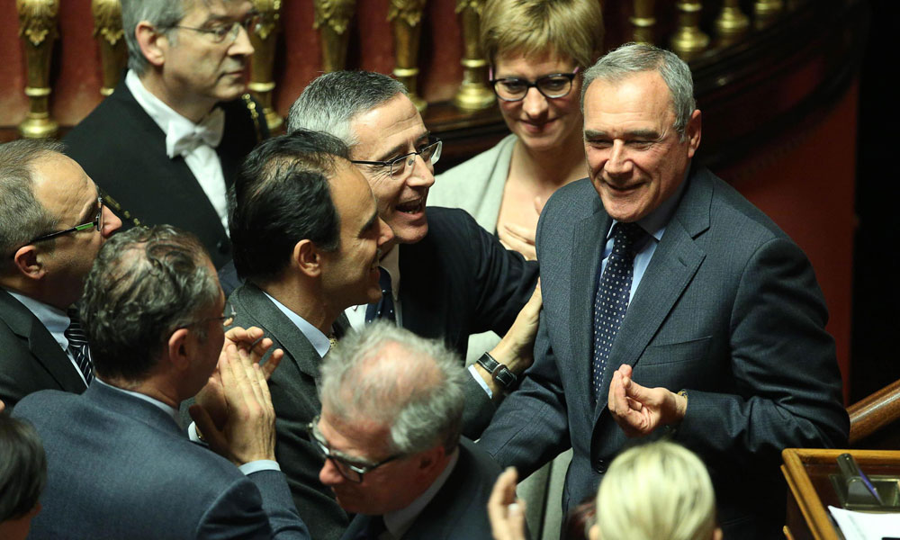 L’ultimo pranzo di Grasso senatore L’ultimo pranzo di Grasso senatore