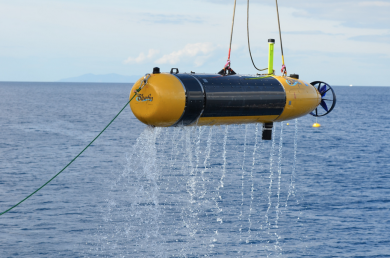 Muscle, il robot della Nato che va a caccia di mine nel mare