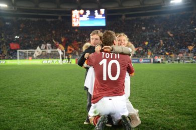Totti fa 225, le foto di una notte indimenticabile