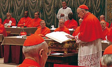 ‘Il conclave’ di Fabrizio Battistelli