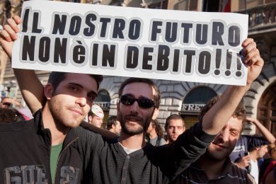 Debito, deficit, tasse, disoccupazione: l’Italia soffre