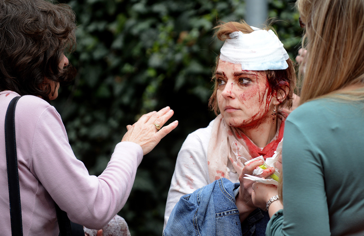 Un’esplosione a Praga e altre foto del giorno, 29.4.2013 Un’esplosione a Praga e altre foto del giorno, 29.4.2013