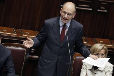 Il testo del discorso di Letta alla Camera