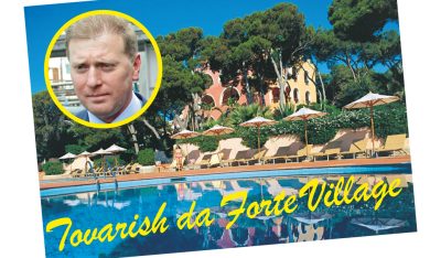 Al Forte Village arrivano i ceceni